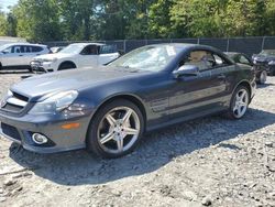 Mercedes-Benz salvage cars for sale: 2009 Mercedes-Benz SL 550