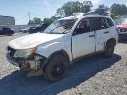 Subaru salvage cars for sale: 2010 Subaru Forester XS