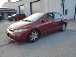 Honda salvage cars for sale: 2006 Honda Civic LX