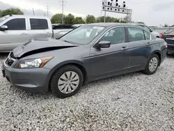 Salvage cars for sale at Columbus, OH auction: 2010 Honda Accord LX