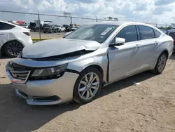 Salvage cars for sale at Houston, TX auction: 2016 Chevrolet Impala LT