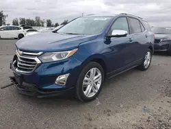 Chevrolet Vehiculos salvage en venta: 2020 Chevrolet Equinox Premier