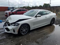 Salvage cars for sale at Homestead, FL auction: 2025 BMW 430XI