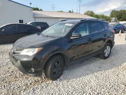 Salvage cars for sale at Columbus, OH auction: 2015 Toyota Rav4 LE