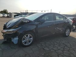 Salvage cars for sale at Dyer, IN auction: 2017 Chevrolet Cruze LT