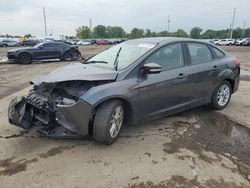 Salvage cars for sale at Woodhaven, MI auction: 2018 Ford Focus SE