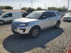 Ford salvage cars for sale: 2019 Ford Explorer XLT