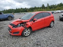 Salvage cars for sale at Windham, ME auction: 2014 Ford Fiesta SE