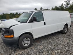 Salvage cars for sale from Copart Windham, ME: 2017 Chevrolet Express G2500