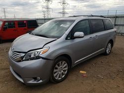 Toyota Vehiculos salvage en venta: 2017 Toyota Sienna XLE