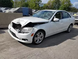 Mercedes-Benz salvage cars for sale: 2011 Mercedes-Benz C 300 4matic