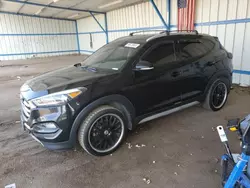 Flood-damaged cars for sale at auction: 2018 Hyundai Tucson Sport