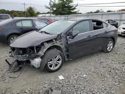 Chevrolet Vehiculos salvage en venta: 2017 Chevrolet Cruze LT