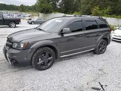 Salvage cars for sale at Fairburn, GA auction: 2019 Dodge Journey Crossroad