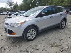 Salvage cars for sale at Waldorf, MD auction: 2013 Ford Escape S