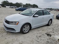 Salvage cars for sale at Loganville, GA auction: 2017 Volkswagen Jetta S