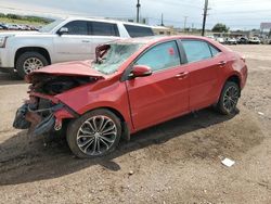 Salvage cars for sale at Colorado Springs, CO auction: 2015 Toyota Corolla L