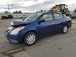 Nissan salvage cars for sale: 2019 Nissan Versa S