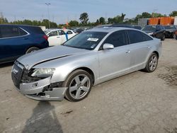 Audi salvage cars for sale: 2008 Audi A6 3.2 Quattro