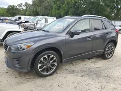 Salvage cars for sale at Ocala, FL auction: 2016 Mazda CX-5 GT