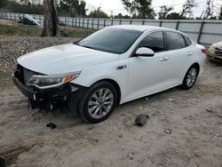 Salvage cars for sale at Tifton, GA auction: 2017 KIA Optima LX