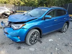 Toyota Vehiculos salvage en venta: 2016 Toyota Rav4 Limited