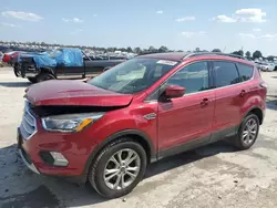 Salvage SUVs for sale at auction: 2018 Ford Escape SE