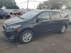 Salvage cars for sale at Moraine, OH auction: 2016 KIA Sedona LX