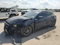 Salvage cars for sale at San Antonio, TX auction: 2015 Mazda 3 Touring