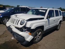 Salvage cars for sale at New Britain, CT auction: 2016 Jeep Patriot Latitude