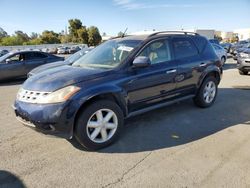 Nissan salvage cars for sale: 2004 Nissan Murano SL