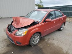 Salvage cars for sale at Duryea, PA auction: 2010 KIA Rio LX