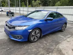 Salvage cars for sale at Savannah, GA auction: 2017 Honda Civic EX