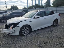 KIA salvage cars for sale: 2018 KIA Optima EX