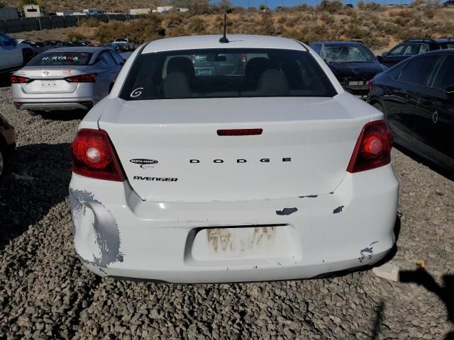 2013 Dodge Avenger SE