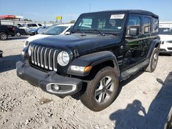 Salvage cars for sale at Cahokia Heights, IL auction: 2022 Jeep Wrangler Unlimited Sahara