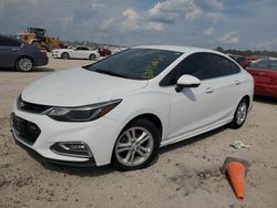 Chevrolet salvage cars for sale: 2017 Chevrolet Cruze LT