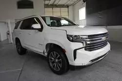 Chevrolet salvage cars for sale: 2021 Chevrolet Tahoe K1500 LT