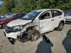 Salvage cars for sale at Candia, NH auction: 2013 Honda CR-V LX