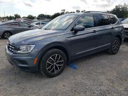 Volkswagen salvage cars for sale: 2021 Volkswagen Tiguan SE