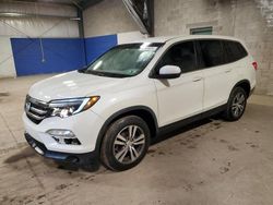 Honda salvage cars for sale: 2017 Honda Pilot EX