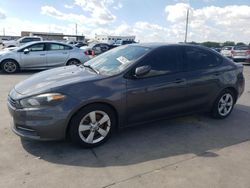 Salvage cars for sale at Grand Prairie, TX auction: 2016 Dodge Dart SXT