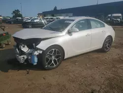 Salvage cars for sale at Woodhaven, MI auction: 2017 Buick Regal Sport Touring