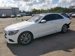 Salvage cars for sale at Florence, MS auction: 2016 Mercedes-Benz C300