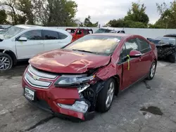 Salvage cars for sale at Bridgeton, MO auction: 2015 Chevrolet Volt