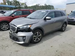 Salvage cars for sale at Spartanburg, SC auction: 2019 KIA Sorento EX