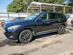 Salvage cars for sale at Austell, GA auction: 2013 Infiniti JX35