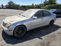 Mercedes-Benz salvage cars for sale: 2004 Mercedes-Benz C 240 4matic