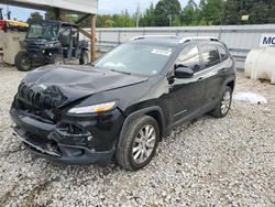 Salvage cars for sale at Memphis, TN auction: 2017 Jeep Cherokee Limited