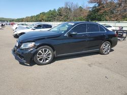 Salvage cars for sale at Brookhaven, NY auction: 2016 Mercedes-Benz C 300 4matic